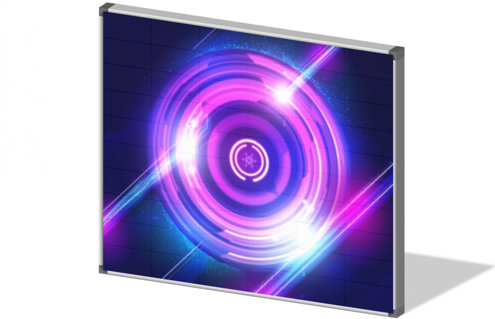 Экран в стелу АЗС  МСА-5 1920х1600