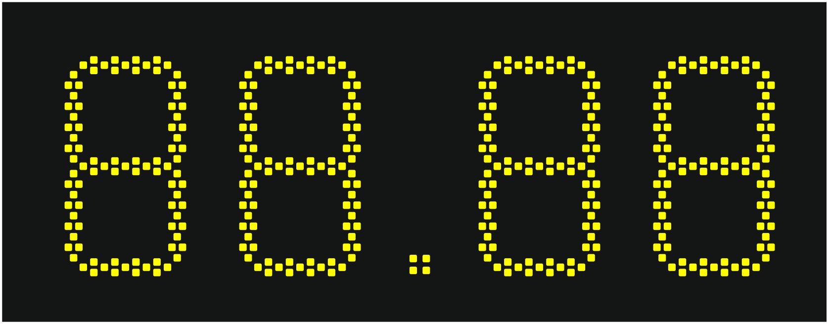 Табло АЗС П230_SMD