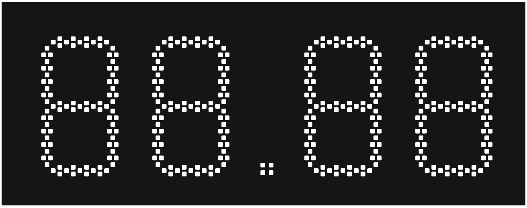 Табло АЗС П230_SMD