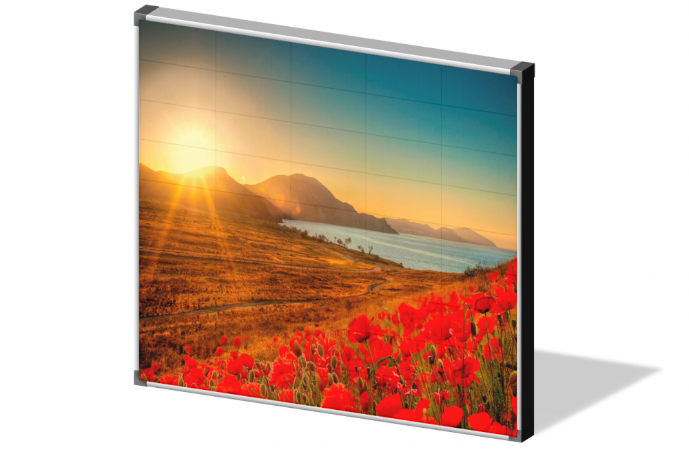 Экран в стелу АЗС  МСА-5 1600х1440