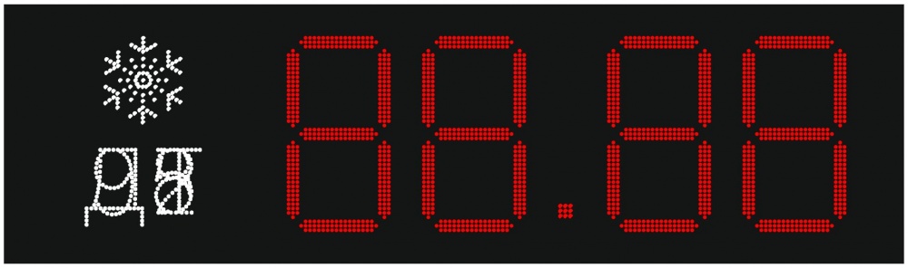 Табло АЗС П400-ДТ,92,95-СНЕГ_Лукойл_2014